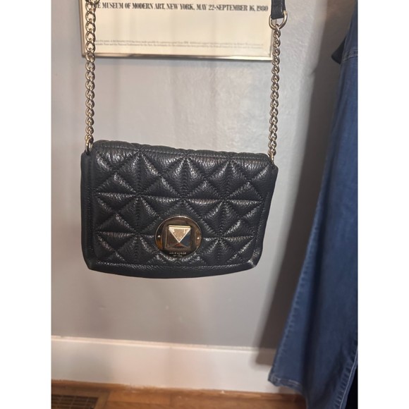 Kate Spade Quilted Black Crossbody - Picture 2 of 8